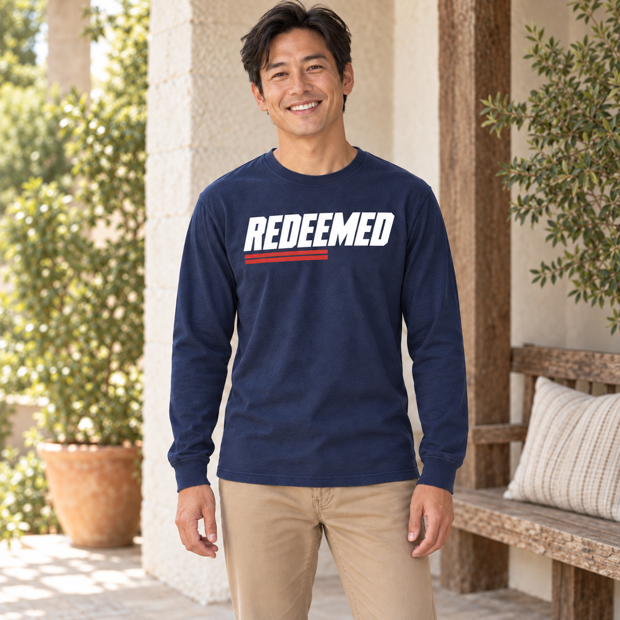 Redeemed Rally Long-Sleeve T-Shirt