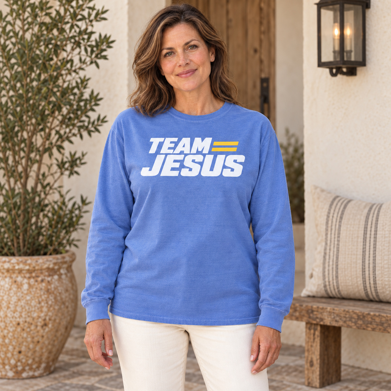 Team Jesus Rally Long-Sleeve T-Shirt
