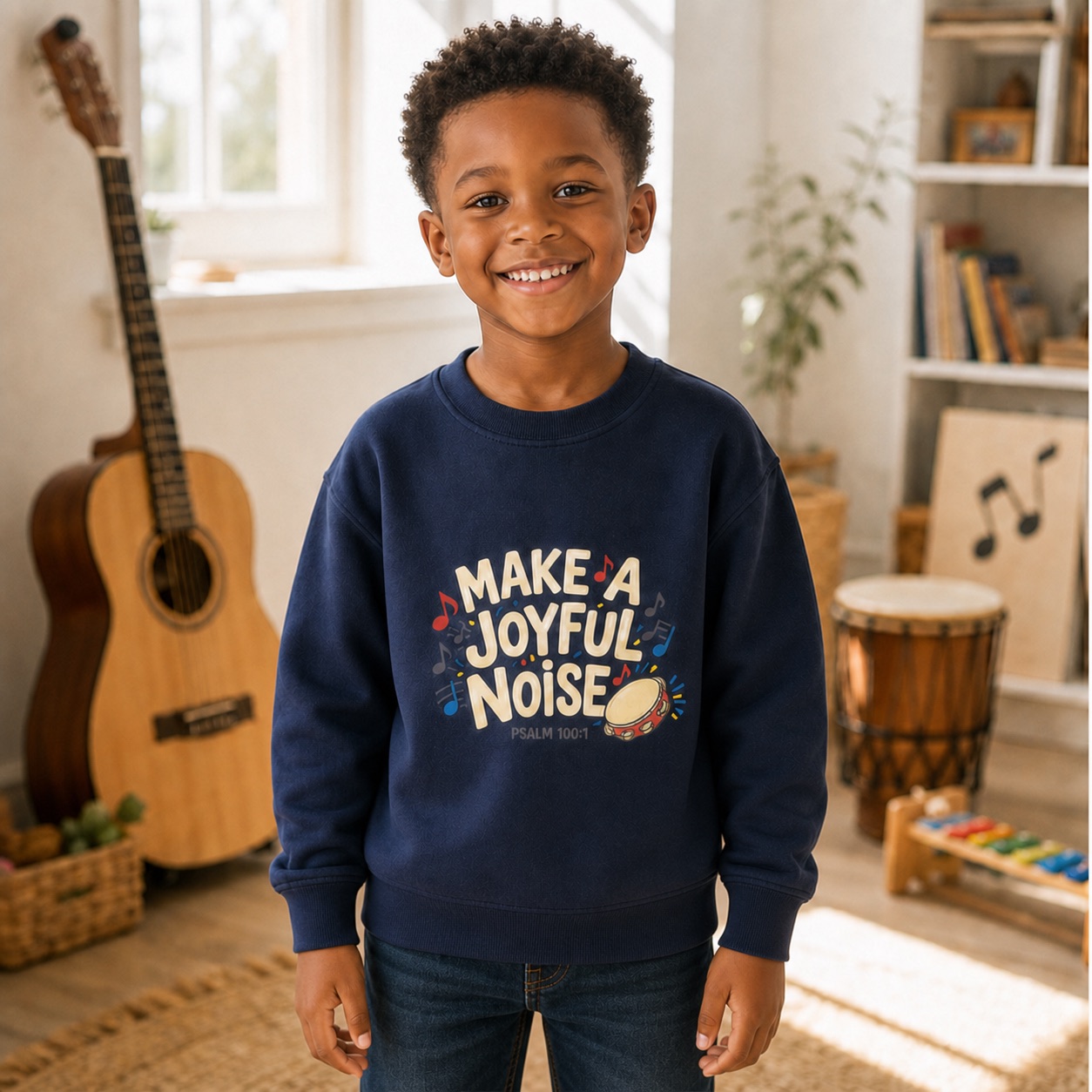 Make a Joyful Noise Crewneck