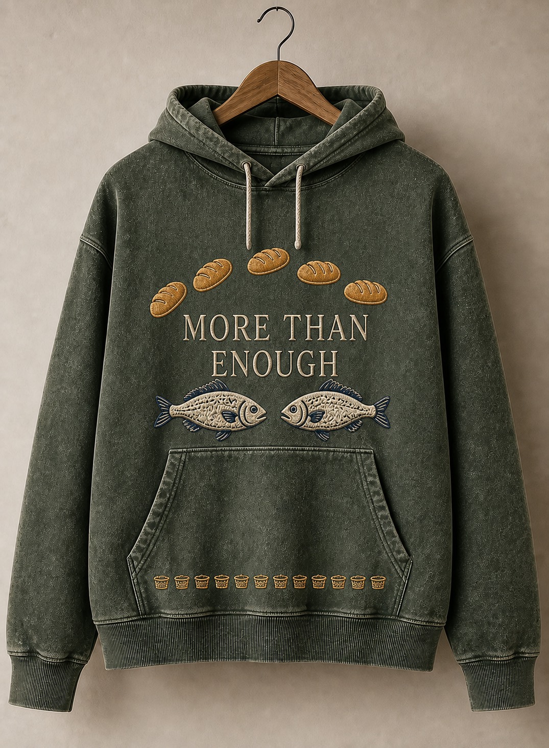 More Than Enough Cactus Hoodie
